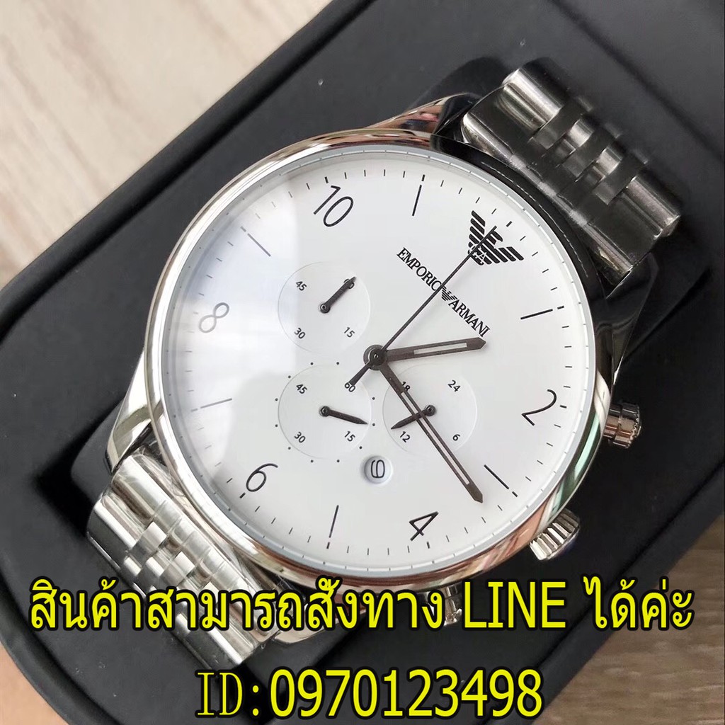 BIAOTI:Mens Emporio Armani Chronograph Watch AR1879 R