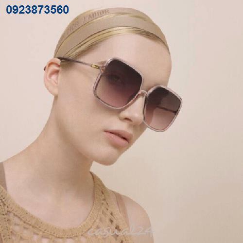 ASD2218▫❣แว่นกันแดด รุ่น SG004 แว่นแฟชั่น diorstyle รุ่นใหม่ 2020 ทรงเหลี่ยม เลนส์ปรอท