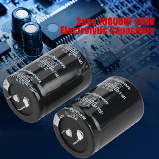 💥[Wholesale Price] 10000UF 100 V Electrolytic Capacitor 105 2004 35 x 50 มม. 2 ชิ้น