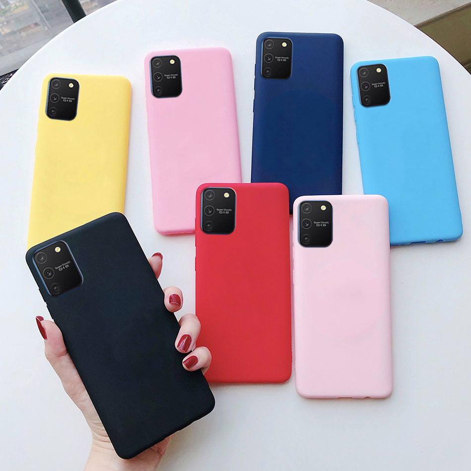 For Cover Samsung Galaxy Note 10 Lite S10 Lite 2020 A71 A51 5G 4G Case Candy TPU Silicone Soft Case Phone Back Cover