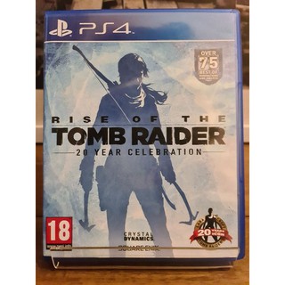 แผ่นเกม ps4 rise of the tomb raider 20 year celebration