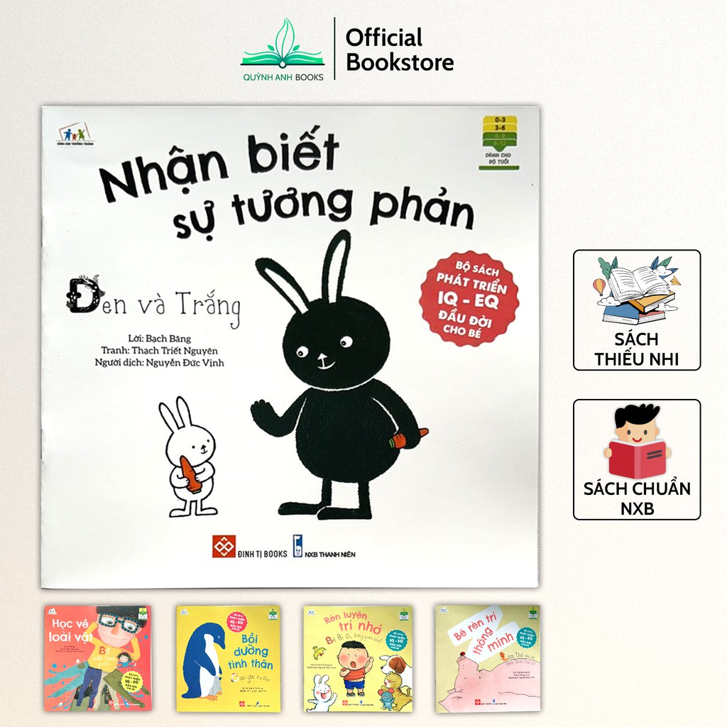 หนังสือ - หนังสือพัฒนา IQ - EQ ชีวิตแรกสําหรับเด ็ กอายุ 0-6 ปี - Dinh Tan Publishing House