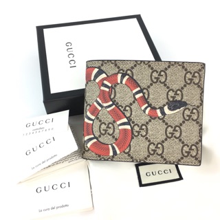 กระเป๋าสตางค์ Gucci ลายงู