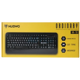 USB Keyboard NUBWO (NK-16) Black