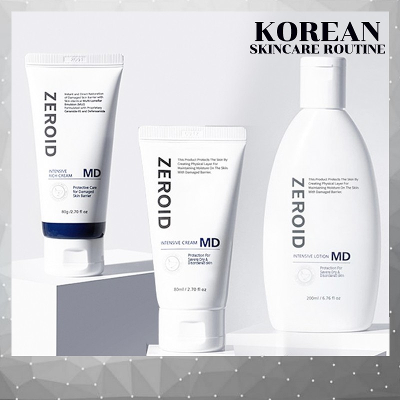 ZEROID INTENSIVE CREAM MD 80ml / Zeroid Sensitive Cream / Zeroid Rich ...