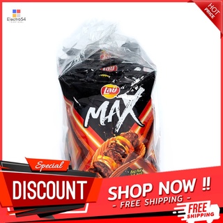 เลย์แมกซ์ บาร์บีคิวพริกแซ่บซี้ด 48กรัมX6 LAYS MAX BBQ PRIK ZAB ZEED 48 G. X6