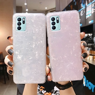 เคสโทรศัพท์ OPPO Reno6 Pro 5G A16 A54 A15S A15 A94 A74 5G เคสกันกระแทก ลายเปลือกเงา เคส ออปโป้ OPPO Reno 6 Pro 5G Phone Cover Case