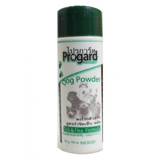 แป้งเห็บหมัด โปรการ์ด Dog Powder Tick &amp; Flea