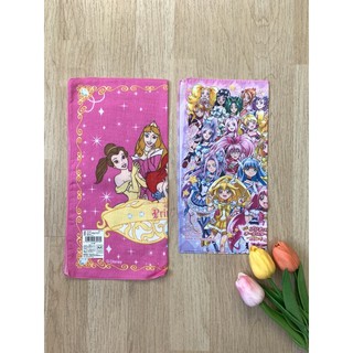 ✨สินค้ามือหนึ่ง✨   ผ้าเช็ดหน้า Princess/pretty cure (Made in japan🇯🇵)