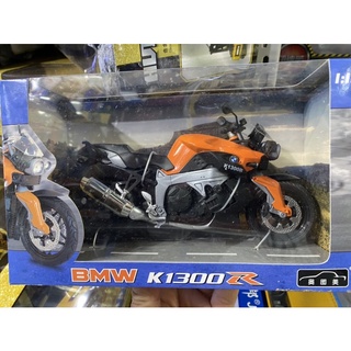 รถโมเดลมอเตอร์ไซค์ BMW k1300 R สเกล1:12 รายละเอียดสวยสมจริงเป็นงานโมเดลสำหรับตั้งโชว์