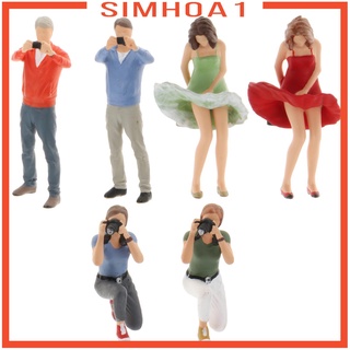 [SIMHOA1] 1/64 Miniature Tiny Classic People Figure Toy Diorama Scenery Building Accessory