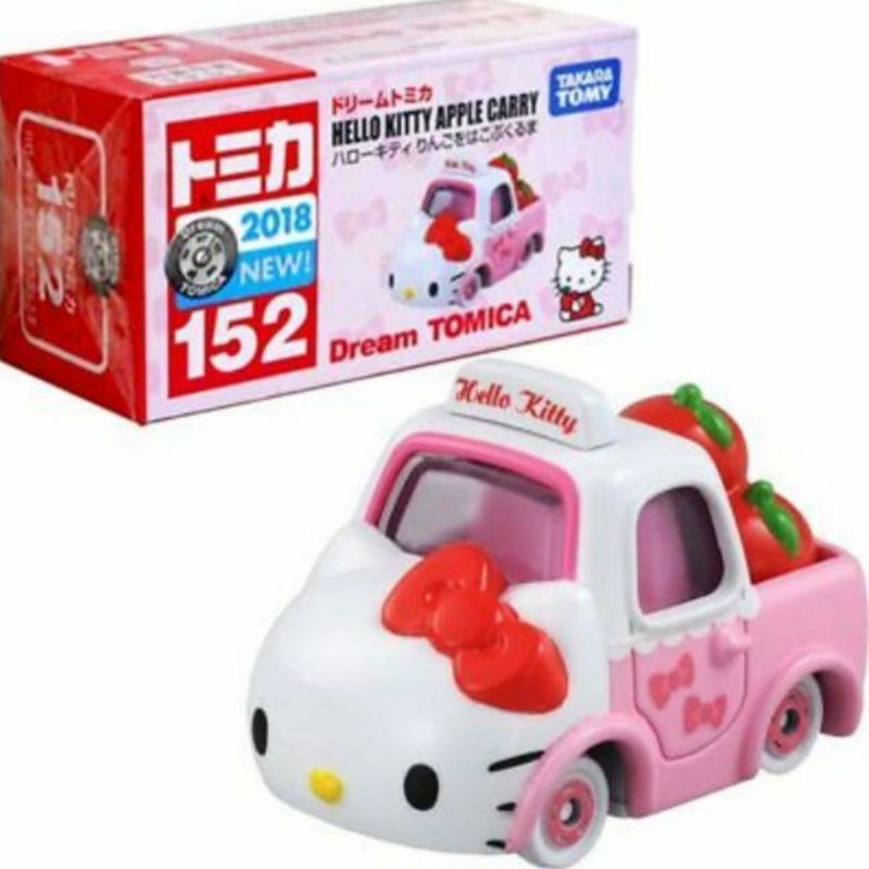 Dream Tomica No.152 Hello Kitty Apple Carry (Tomica)  รถเหล็ก