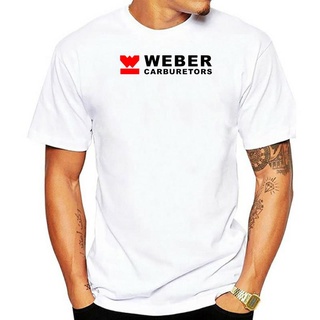 เสื้อยืดผ้าฝ้ายพิมพ์ลายขายดี เสื้อยืด ผ้าฝ้าย พิมพ์ลายรถแข่ง Weber Carburetors คุณภาพสูง แฟชั่นฤดูร้อน สําหรับผู้ชาย 202