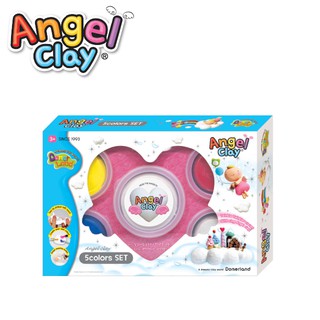 DONERLAND ชุดดินปั้น ANGEL CLAY-5 (ANGEL CLAY-5 COLORS SET)