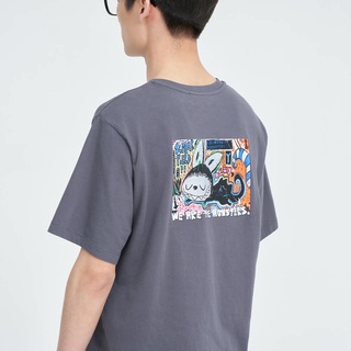 Uniqlo POP MART UT เสื้อยืดลําลอง แขนสั้น พิมพ์ลาย สําหรับผู้ชาย ผู้หญิง449367