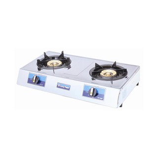 gas stove GAS STOVE TABLE 2G LUCKY FLAME AT1020 Kitchen appliances Kitchen equipment เตาแก๊ส เตาแก๊สตั้งโต๊ะ 2 หัวแก๊ส L