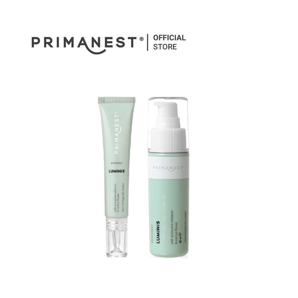 PrimaNest Birdnest Luminis Anti - Melasma Set พรีมาเนสท์ เซต ลดเลือนรอย ...