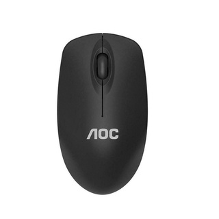 Aoc MS320 เมาส์ออปติคอลไร้สาย 2.4G USB รับสัญญาณ 3 คีย์ 1600DPI ออกแบบตามสรีรศาสตร์ สําหรับคอมพิวเตอร์ PC สํานักงาน บ้าน เกม