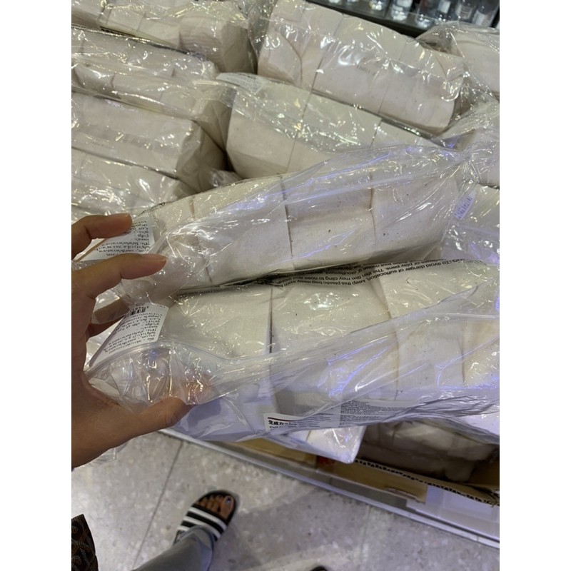 [MUJI💯] สำลีออร์แกนิค (ไม่ฟอกสีและแบบสีขาว)❇️แผ่นเล็ก ✳️แผ่นใหญ่ - รูปที่ 5