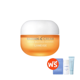 [ของแถม25-30ส.ค.] LANEIGE Radian-C Cream 30ml ลาเนจ เรเดียนซี ครีม สกินแคร์วิตามินครีมบำรุงผิวหน้า ครีมลดเลือนจุดด่างดำ ผิวสว่าง กระจ่างใส