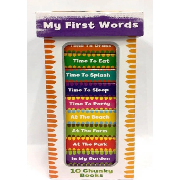 BBW หนังสือ Book Tower: My First Words ISBN: 9781849993586