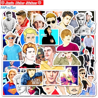 ❉ Justin Bieber Series 01 สติ๊กเกอร์ ❉ 50Pcs/Set Pop Singer Actor Waterproof DIY Fashion Decals Doodle สติ๊กเกอร์