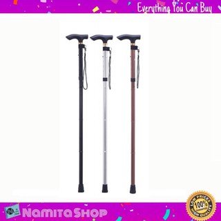 Folding Walking Cane ไม้เท้าเดินป่า ไม้เท้า ไม้เท้าช่วยพยุง พับเก็บได้ 1 ชิ้น