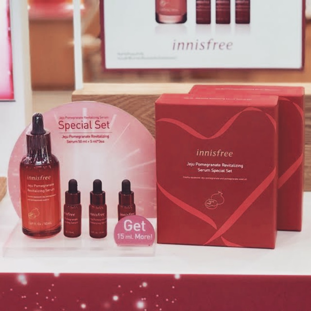 Innisfree Jeju Pomegranate Revitalizing Serum 50 ml+ไซส์ทดลอง