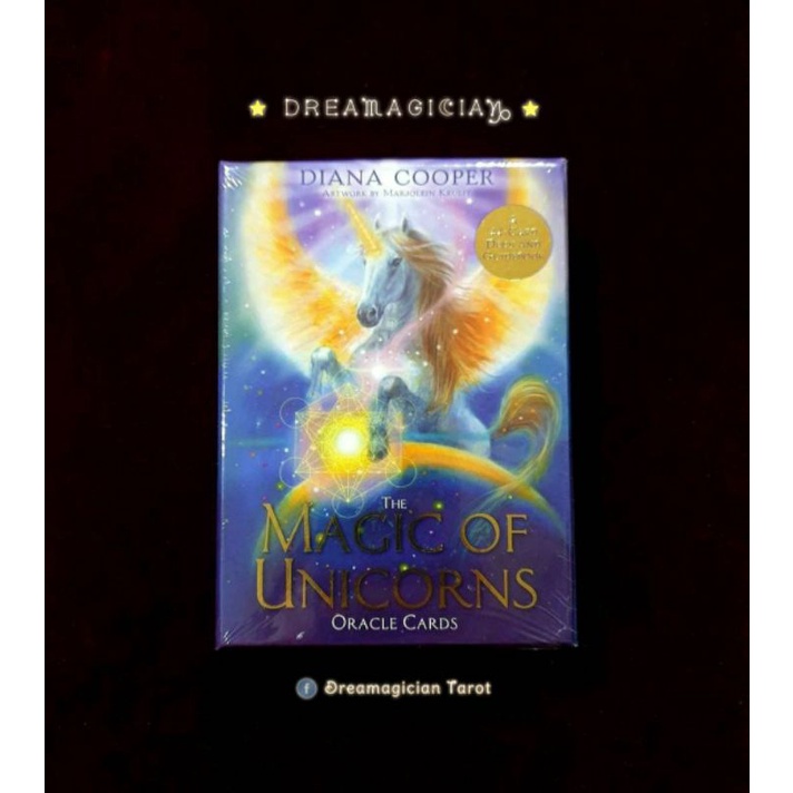 The Magic of Unicorns Oracle ไพ่ออราเคิลแท้ลดราคา ไพ่ออราเคิล ไพ่ยิปซี ไพ่ทาโร่ต์ Tarot Oracle Cards