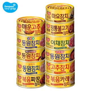 พร้อมส่ง 동원 참치 ทูน่ากระป๋องหลากรส Dongwon Tuna 150g