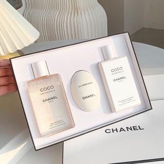 Chanel Coco เจลอาบน้ํา โลชั่นน้ําหอม ให้ความชุ่มชื้น 200 มล. สามชิ้น