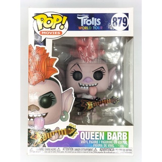 Funko Pop Trolls World Tour - Queen Barb #879 (กล่องมีตำหนินิดหน่อย)