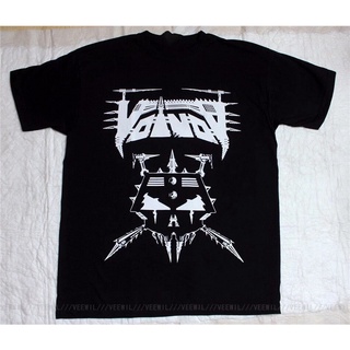 เสื้อยืดโอเวอร์ไซส์GILDAN [ขายดี] เสื้อยืดผ้าฝ้าย 100% พิมพ์ลาย VOIVOD SKULL THRASH PROGRESSIVE METAL MEKONG DELTA VOI V