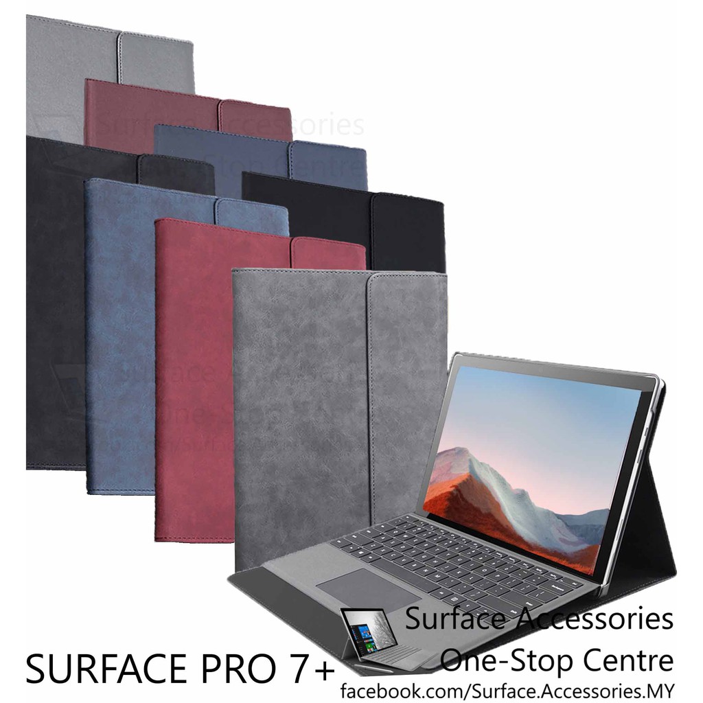 Microsoft Surface Pro 7+ Casing Pro 7+ Cover PREMIUM Case Stand Microsoft Surface Pro 7 Plus Casing