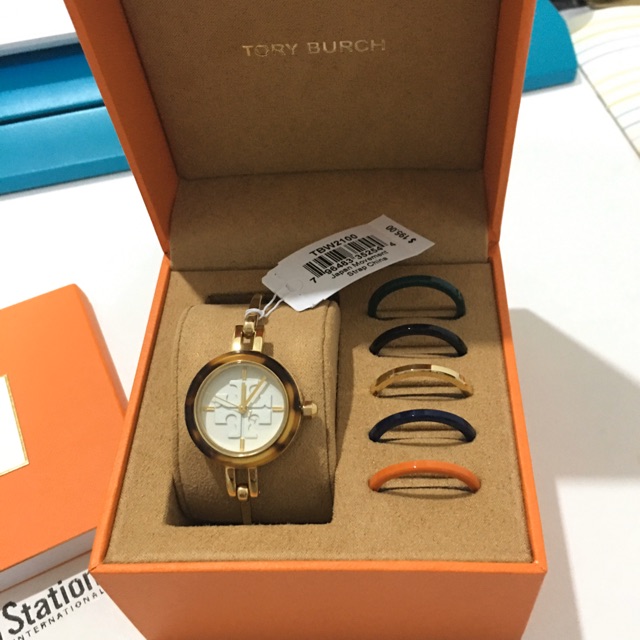 Tory Burch TORY BURCH GIGI WATCH GIFT SET/MULTI-COLOR/GOLD TONE