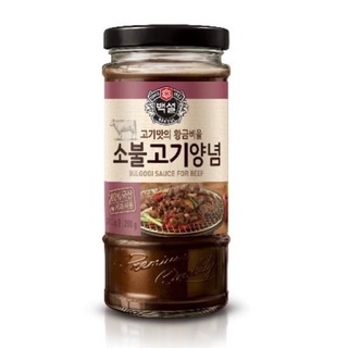 พร้อมส่ง 백설 소불고기 양념 ซอสบูลโกกิเนื้อ CJ Beksul Bulgogi Sauce for Beef 290g