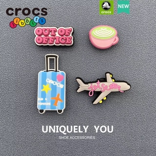 jibbitz crocs charms ชุดท่องเที่ยว ตัวติดรองเท้า ตัวติดรองเท้า crocs เซ็ต 4 ชิ้น