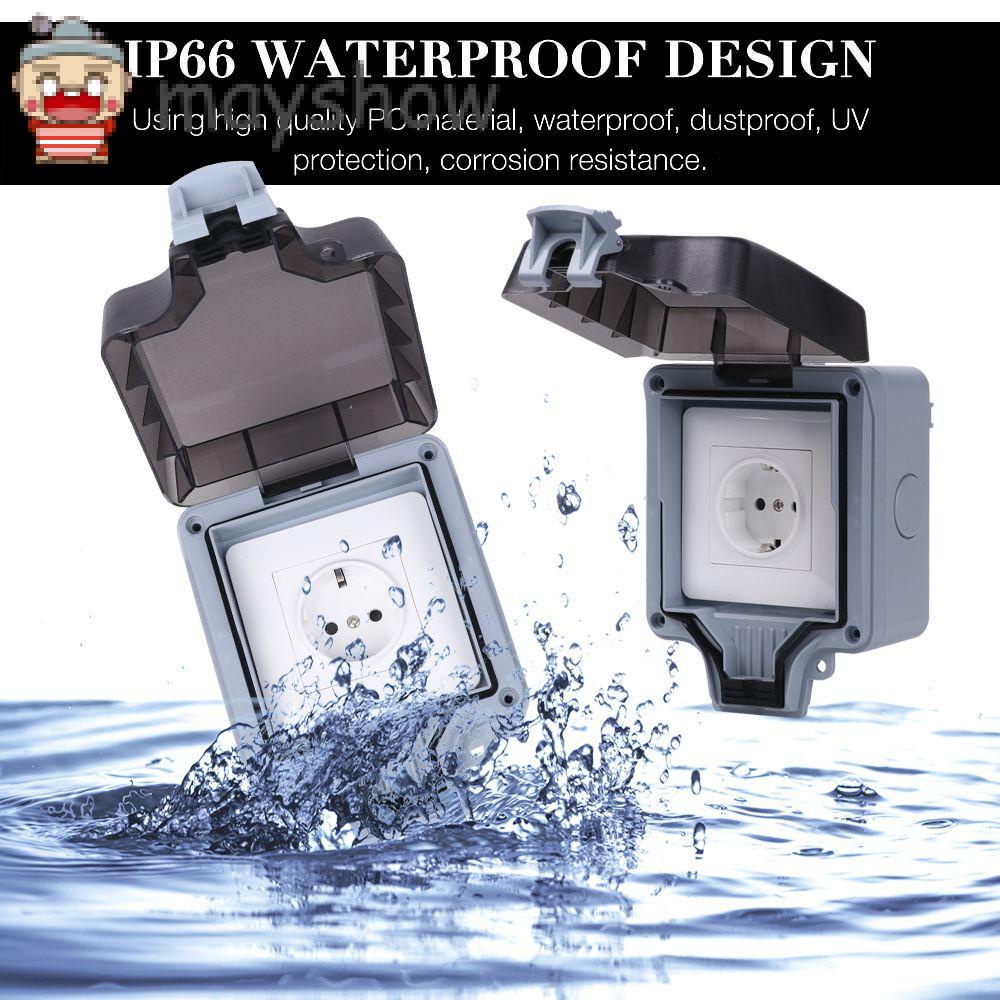 4 Way Underground LED Light Junction Box 3 Port Waterproof Outdoor ...