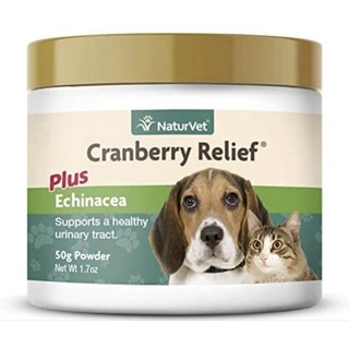 Cranberry Relief Plus (ชนิดผง) บำรุงระบบทางเดินปัสสาวะ กันโรคนิ่ว บำรุงไต เสริมภูมิ สุนัข-แมว