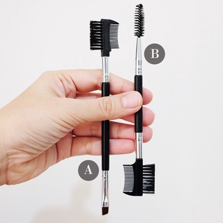 SB66 Lash / Brow Brush แปรงหวีคิ้วและขนตา 3 หัว