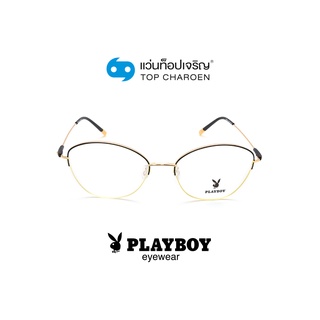 PLAYBOY แว่นสายตาทรงCat-Eye PB-35988-C1 size 52 By ท็อปเจริญ