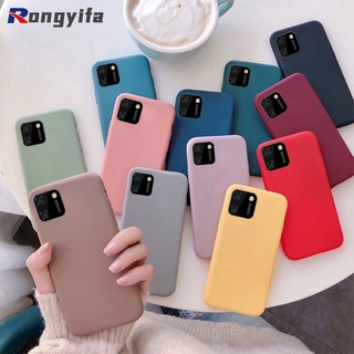 เคสโทรศัพท์มือถือ ซิลิโคนนิ่ม TPU เนื้อแมตต์ สีแคนดี้ เรียบง่าย สําหรับ Xiaomi Mi 12 Pro 12X Civi Remi K50 Pro 5G