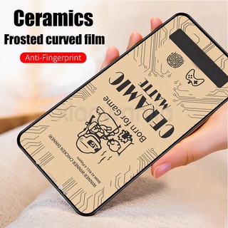 ป้องกันหน้าจอ Realme X50 Pro 5G ฟิล์มเซรามิกเคลือบกระจกนิรภัยแบบด้านสำหรับ Realme X50 5G 7 6 5 Pro 7i 6i 5i