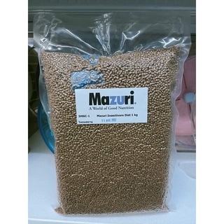 อาหารเม็ดสำเร็จรูป (Mazuri 5M6C-1 ขนาด1kg.) อาหารเม็ดสำหรับสัตว์กินเเมลง ชูก้าร์ เม่น นก ลิง