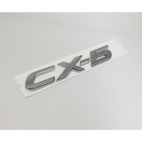 โลโก้ตัวอักษร แต่งมาสด้า Mazda CX5 CX-5 Rear Trunk Emblem Tailgate Letter Logo Badge