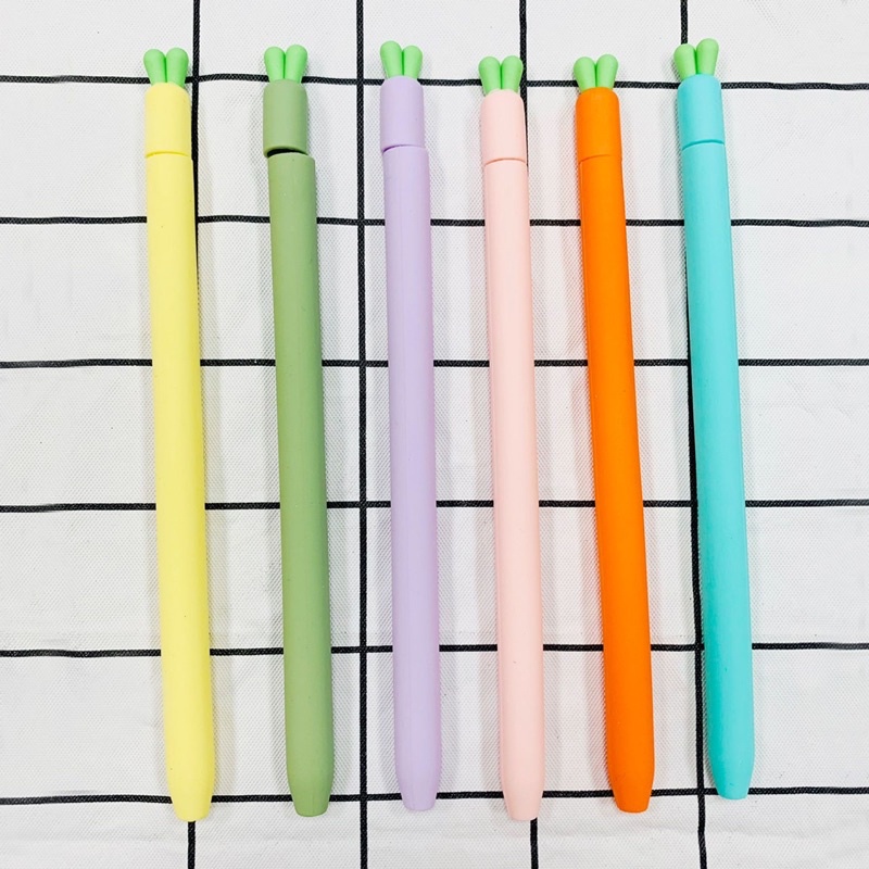 🧡Carrot case❤️ เคส Apple pencil รุ่น 1 / 2 ลายแครอท บาง กันกระเเทก กันน้ำ หลายสี