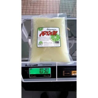 น้ำมะนาวคั้นสดแท้100%Pure Lime Juice 100% แท้จากสวนบีบจากลูกไม่ผสมน้ำไม่ใส่กันเสีย ยำตำทอดน้ำจิ้มซีฟู้ดเครื่องดื่มได้หมด