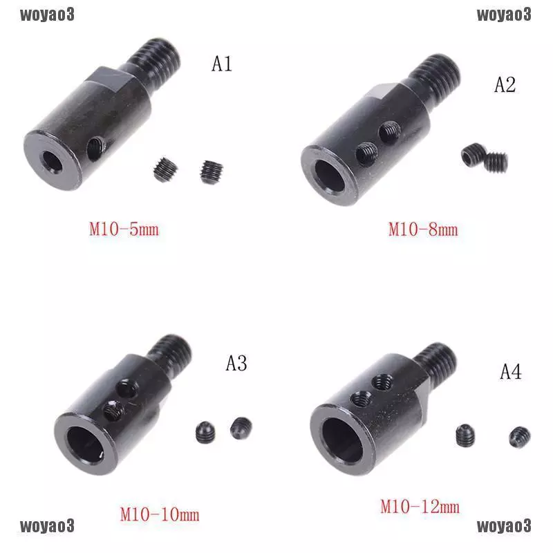 อะแดปเตอร์เพลามอเตอร์ M10 5/8 มม. 10 มม. 12 มม.