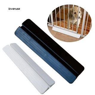 LVUE_Baby Toddler Pet Gate Fence Fixing Stair Way Safety Lock Thru Door Guide Sheet