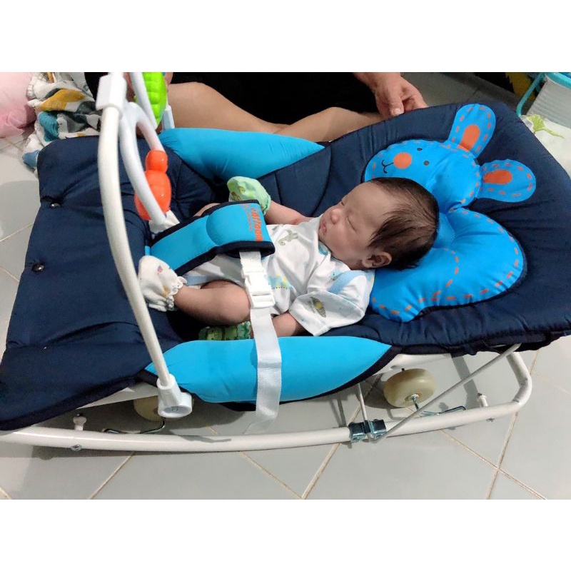 3 3 Baby Flash Sale ว นน เปลโยก เปลโยกเด ก Attoon ขนาดมาตรฐาน ขนาดจ มโบ ค ณภาพด ม โมบาย ล อเล อนได ปร บระด บได ค ะ Shopee Thailand